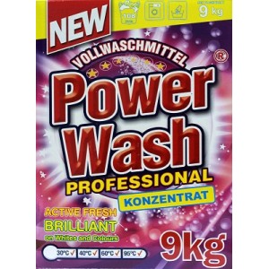 Power Wash порошок 9kg   PROFESSIONAL (универсальный)
