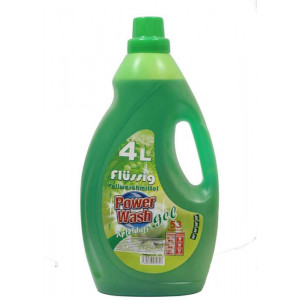 Гель для стирки Power Wash  4l (яблочный - зеленый)