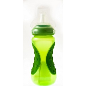Biberon sport cu pai si capac din silicon, 300 ml 1208