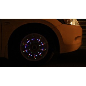 ГРАФИЧЕСКАЯ СВЕТОДИОДНАЯ ПОДСВЕТКА КОЛЕС НА СОЛНЕЧНЫХ БАТАРЕЯХ-160$