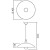 RD ARCHIMEDE 05-044 SU ALB FIX 1*60W E27 CORP DE