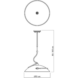 RD ERICA 02-285 SU 1*100W E27 CORP DE ILUMINAT