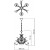 RD FLORENCE 02-530 LU 3*60W E14 CORP DE RD FLORENCE 02-530 LU 3*60W E14 CORP DE