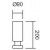 LAMPA MASARD LIKA 01-437 VE 1*40WROSU E14