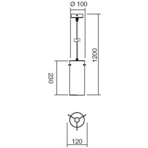 RD LOTUS 04-302 SU 1*42W E27 CORP DE ILUMINAT
