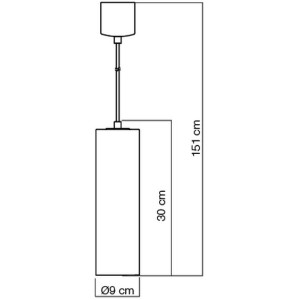 RD PLAY 01-505*** SUSP 1*20W E27 CORP DE ILUMINAT