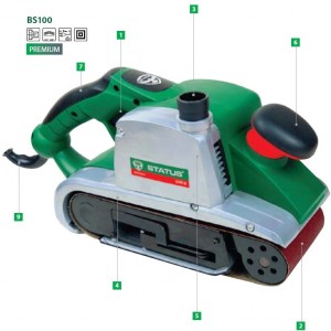 Ленточная шлифмашина STATUS BS-100