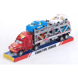 Camion+set masini cu frictiune 7133