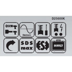 Перфоратор DeWALT D 25600K-QS