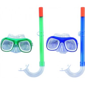 Набор для плавания под водой (маска+трубка) от 7 до 14 лет BestWay 24007