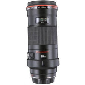 Prime Lens Canon EF 180mm, f/3.5L USM Macro Lens
