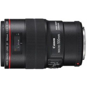 Prime Lens Canon EF 100mm, f/2.8 L Macro IS USM Lens