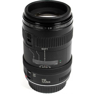 Prime Lens Canon EF 135mm, f/2.8 Soft Lens