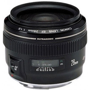 Prime Lens Canon EF 28mm f/1.8 USM