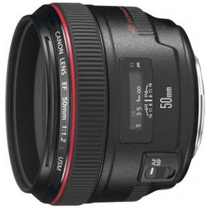 Prime Lens Canon EF 50mm, f/1.2 L USM