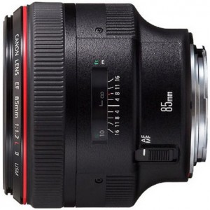 Prime Lens Canon EF 85mm, f/1.2L  II USM