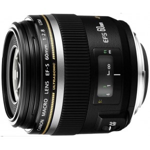 Prime Lens Canon EF-S 60mm, f/2.8 USM Macro Lens
