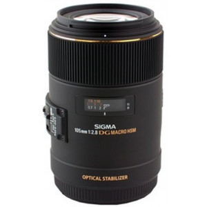 Prime Lens Sigma AF 105/2.8 MACRO EX DG OS HSM F/Nik