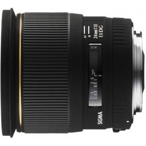 Prime Lens Sigma AF 24/1.8 EX DG MACRO ASPHERICAL RF F/Can