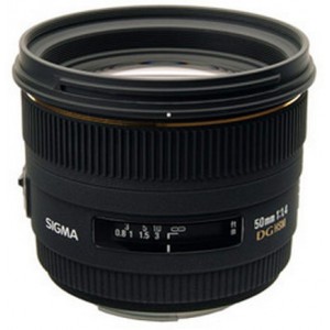 Prime Lens Sigma AF 50/1.4 EX DG HSM F/Can