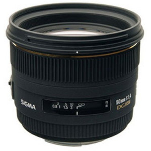 Prime Lens Sigma AF 50/1.4 EX DG HSM F/Nik