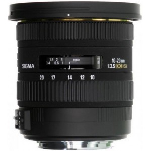 Zoom Lens Sigma AF 10-20/3.5 EX DC HSM F/Nik