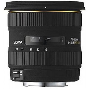 Zoom Lens Sigma AF 10-20/4-5.6 EX DC HSM F/Nik