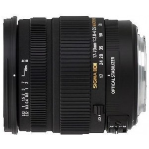 Zoom Lens Sigma AF 17-70/2.8-4 DC MACRO OS HSM F/Nik