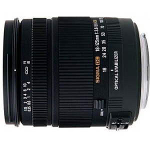 Zoom Lens Sigma AF 18-125/3.8-5.6 DC OS HSM F/Can