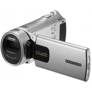Телефон Samsung HMX-H300BP/XER,5Mpix, 1/4"CMOS, SDHC, Zoom 30x, scr.3"