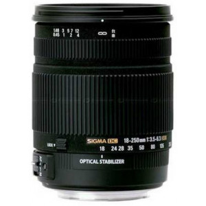 Zoom Lens Sigma AF 18-250/3.5-6.3 DC OS HSM F/Can