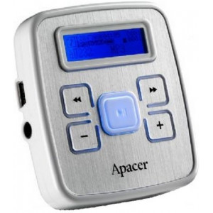 Apacer Audio Steno® AU232 MP3 Player 2 Gb,SDHS/MMC slot, silver