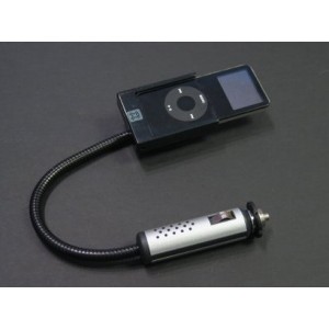 XtremeMac MicroFlex II Car Charger for iPod Nano, black