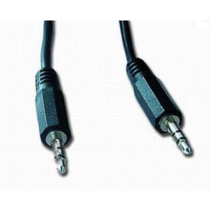 CCA-421S-5M 3.5mm stereo plug to 3.5mm stereo socket 5 meter extension cable, bulk