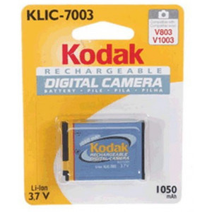 Аккумулятор Kodak Klic7003, 3,7V/800Mah Kodak Easyshare V803/V1003