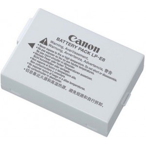 Battery pack Canon LP-E8, for EOS 550D, 600D, 650D