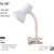 HL067 LAMPA DE BIROU ROSU
