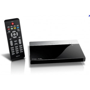 Apacer External Media Player AL720, 500 GB HDD, Full HD 1080P, 2USB 2.0, HDMI, Composite output, Component Video, S/PDIF,NAS, DTS (Y, Pb, Pr 3.5mm phone jack x 1), Light, portable and elegant