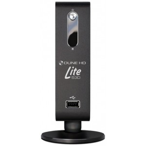 DUNE HD Lite 53D FullHD Media Player, Sigma Designs 8653, 256/128MB, supports 2.5" SATA HDD, LAN, NAS, UPnP, SMB, NFS, BitTorrent client, Internet radio and IPTV capable, 2xUSB, SD card slot, HDMI 1.3, S/PDIF, component, composite, RC