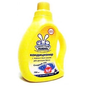 Бальзам для стирки детских вещей УШАСТЫЙ НЯНЬ, 750 ml