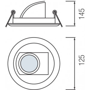HL774 CORP HALOGEN D/L ALB