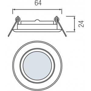 HL777 CORP HALOGEN D/L CROM