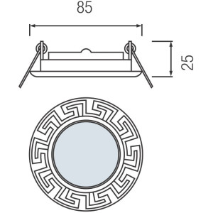 HL779 CORP HALOGEN D/L AURIU