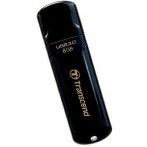 Флешка Transcend  JetFlash 700, 8 GB, USB3.0/2.0, Black