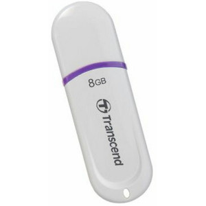 Флешка Transcend JetFlash 330, 8 GB, USB 2.0, White