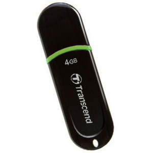 4 GB USB Flash Drive  Transcend "JetFlash 300", Black, Retail, USB2.0