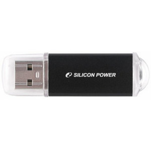 4 GB USB Flash Drive Silicon Power "Ultima II-I Series", Black, Retail, USB2.0