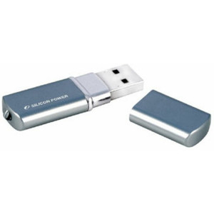 4 GB USB Flash Drive Silicon Power "LuxMini 720", Deep Blue, Retail, USB2.0
