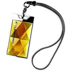 16 GB USB Flash Drive Silicon Power "Touch 850", Gold, Retail, USB2.0