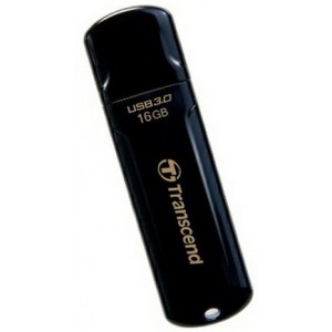 Флешка Transcend JetFlash 700, 16 GB, USB 3.0, Black